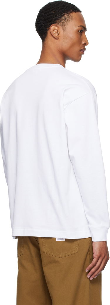 T-shirt NORSE PROJECTS Norse Standard Heavy Loose Long Sleeve T-Shirt Vit | N10-0213, 2