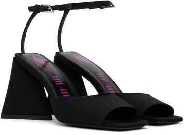 Kläder The Attico Attico Piper Heeled Sandals Svart | 231WS599 V015, 3