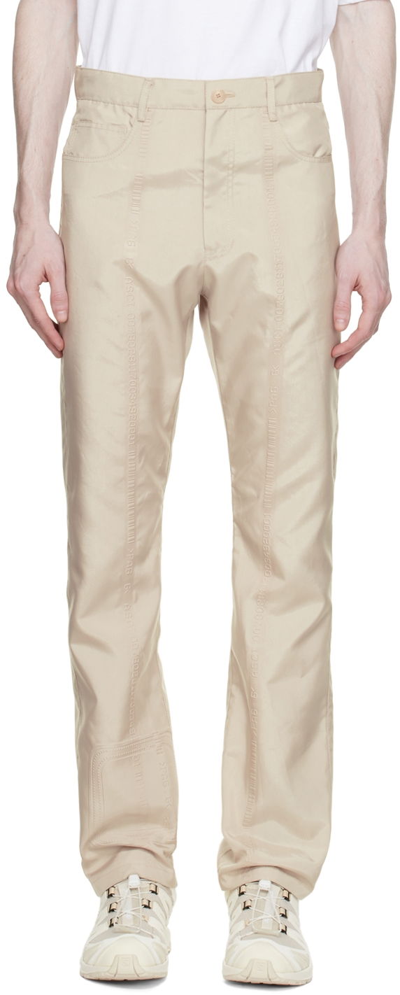 Byxor Kanghyuk Airbag Beige Trousers Beige | RMA22SST14