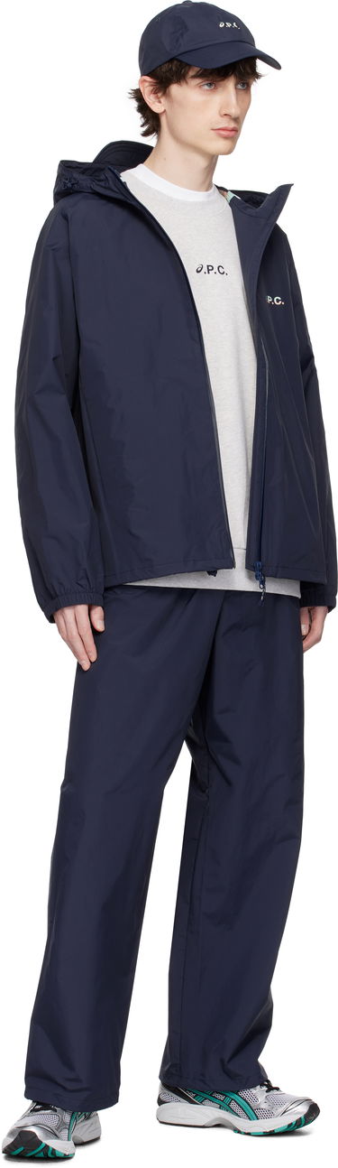 Träningsbyxor A.P.C. ASICS Edition Haze Trousers Mörkblå | PSAKM-M08478, 3