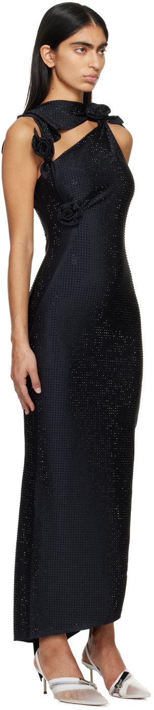 Klä Coperni Flower Maxi Dress Svart | COPR44855, 1