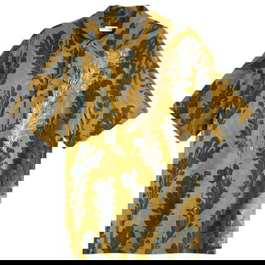 Skjorta Dries Van Noten Dries Van Noten Cassidye Vacation Shirt, Size Large Brun | 251-020751-1004-205, 0