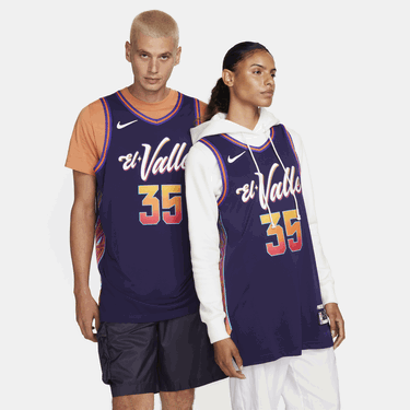 Jersey Nike Dri-FIT ADV NBA Authentic Kevin Durant Phoenix Suns 2023/24 City Edition Mörkblå | DX8773-536, 0