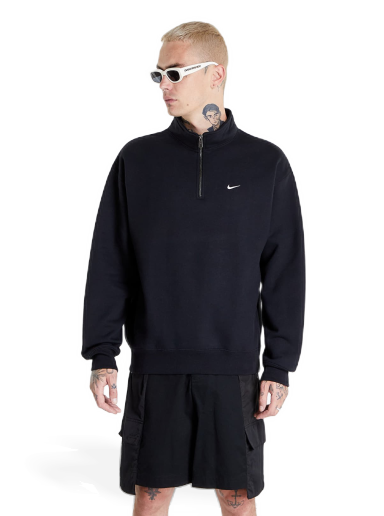 Sweatshirt Nike Solo Swoosh1/4-Zip Top Svart | DQ5209-010