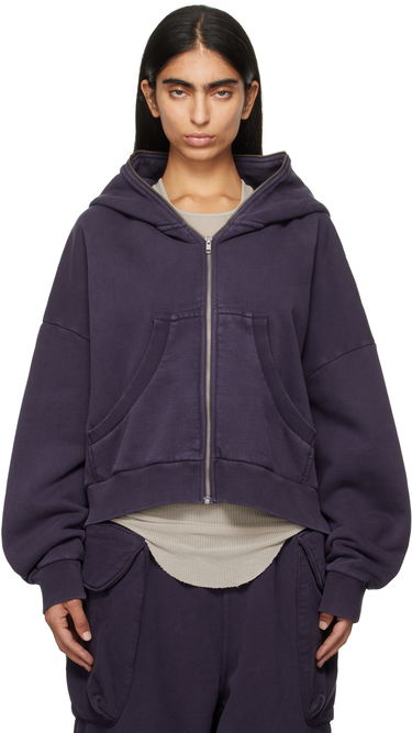 Sweatshirt Entire Studios Entire Studios Eternal Zip Hoodie Purpur | ES2202IN, 0