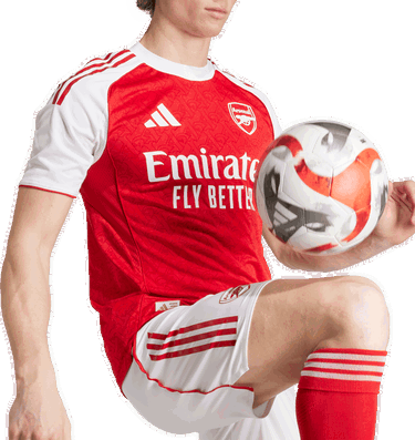 Jersey adidas Performance Arsenal 25/26 Authentic Home Jersey Röd | JI9516, 3