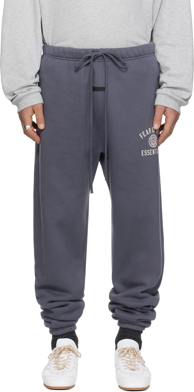 Träningsbyxor Fear of God Fear of God ESSENTIALS Fleece Sweatpants Purpur | 130HO242024F