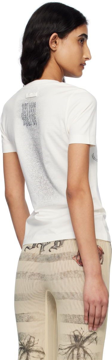 T-shirt Jean Paul Gaultier Jean Paul Gaultier 'The Tattoo Poem' T-Shirt Vit | 25/34-F-TS117I-J087-0500, 2