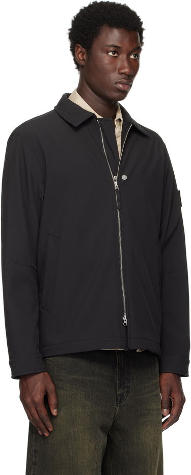 Jacka Stone Island Soft Shell Jacket Svart | S15 Q100003 S0B22, 1