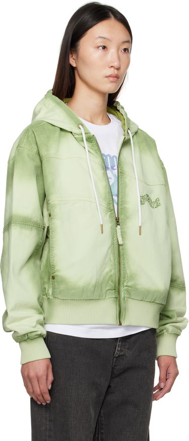 Jacka Dime Dime Hooded Utility Jacket Grön | DIMESU251MAT, 4