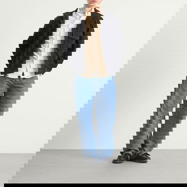 Skjorta Portuguese Flannel Lobo Button Down Corduroy Shirt Gul | AW25051-ECR, 4