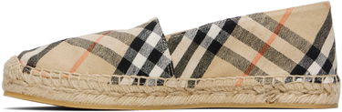 Kläder Burberry Burberry Check Mews Espadrilles Beige | 8109180, 2