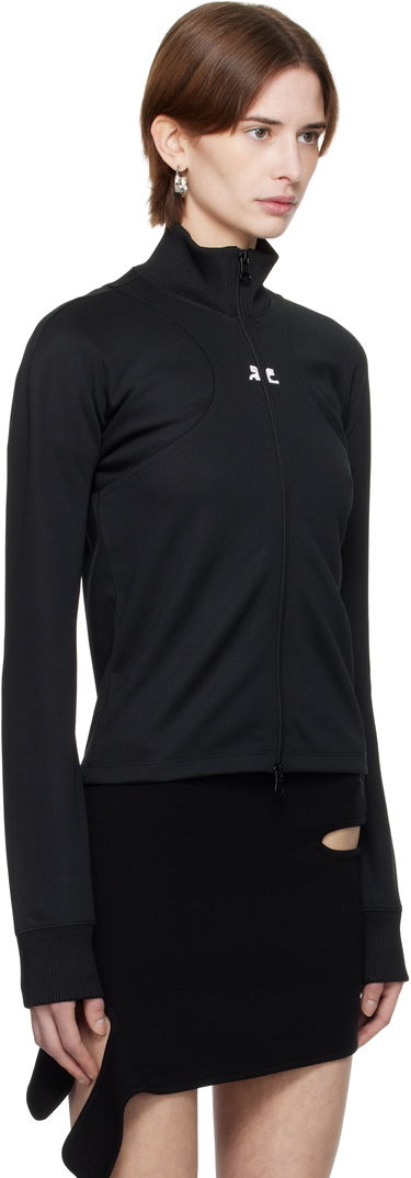 Sweater Courrèges Courrèges Scuba Interlock Track Jacket Vit | 125JVE110JS0091, 4