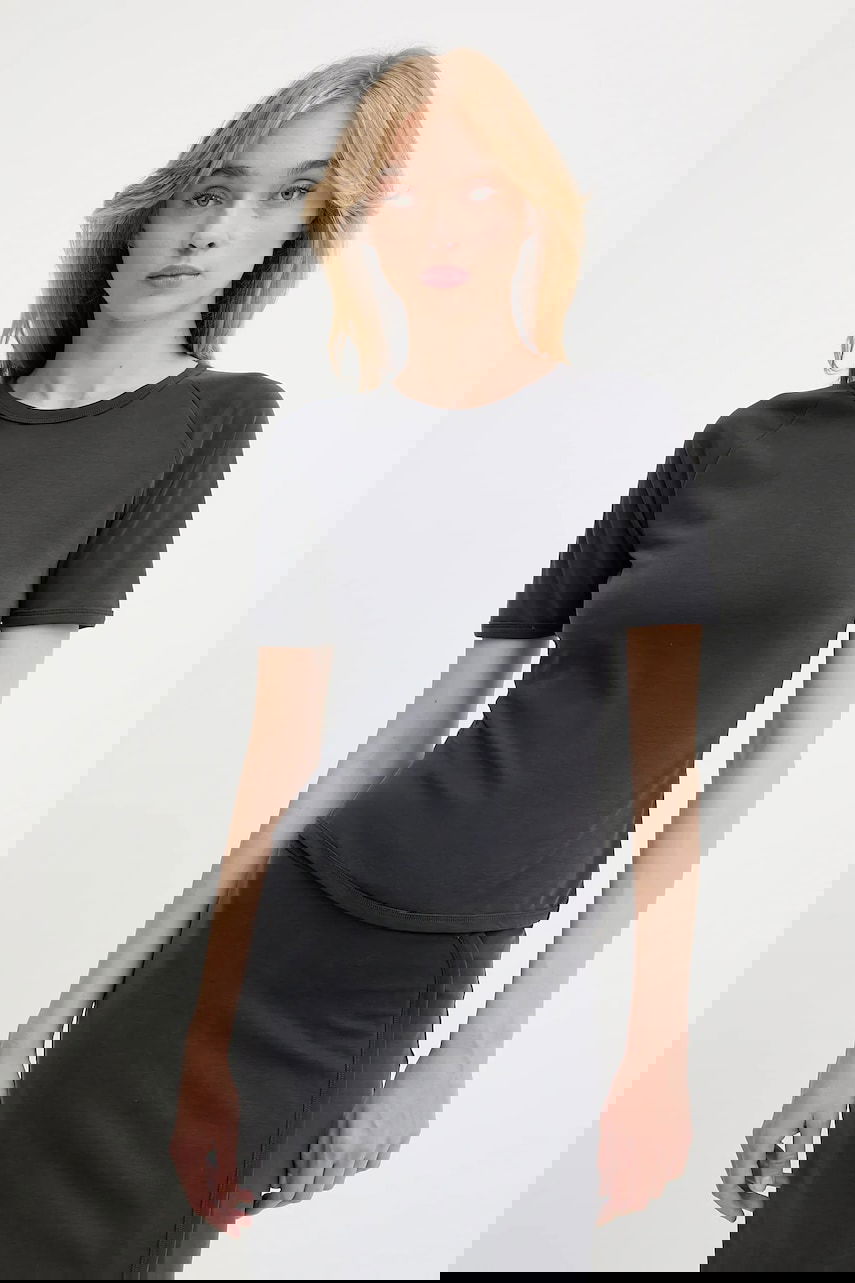 T-shirt Samsoe Samsoe Samsoe Samsoe SASUS T-Shirt Svart | F25200040, 0
