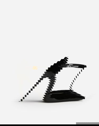 Sneakers och skor Dolce & Gabbana Leather T-bar Pumps Svart | CD1883A147180999, 0