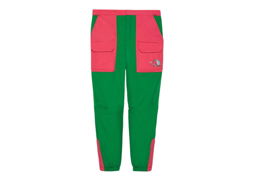 Byxor Gucci The North Face x Trousers Green Pink Grön | 671468-ZAH9G-3570