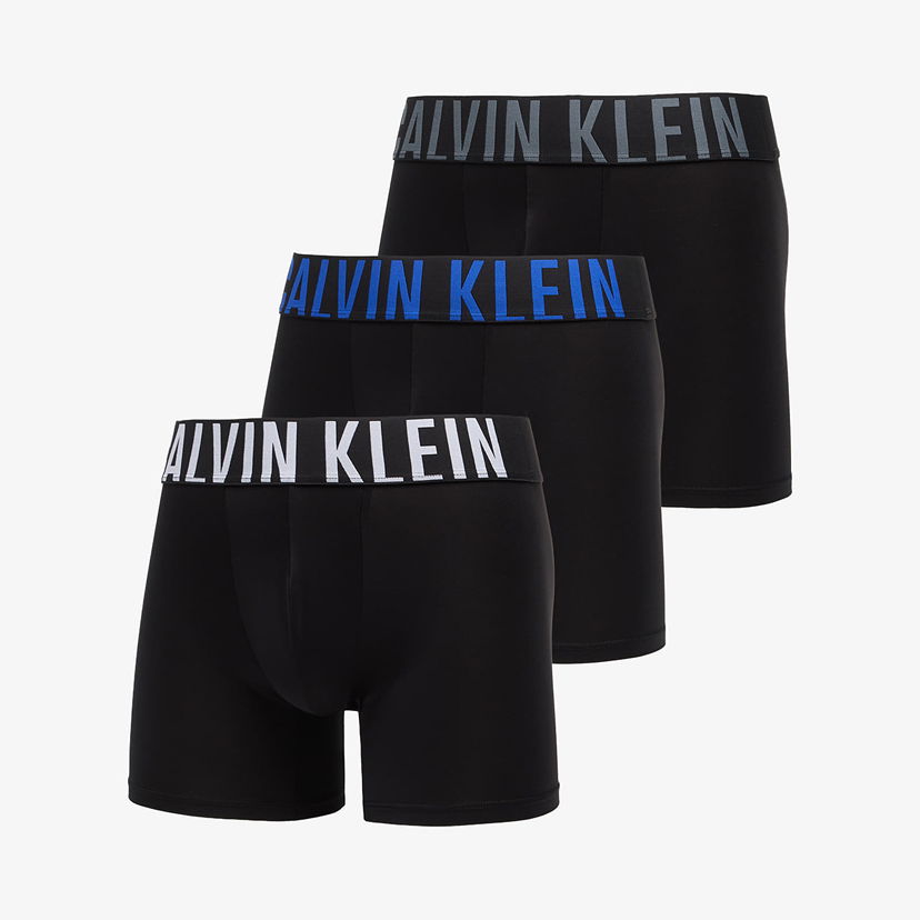 Boxare CALVIN KLEIN Calvin Klein Intense Power Microfiber Stretch Boxer Brief 3-Pack Svart | 000NB3612A ZDH