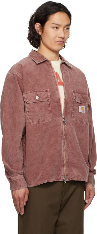 Skjorta Carhartt WIP Carhartt WIP Reynold Corduroy Overshirt Rosa | I034878, 1