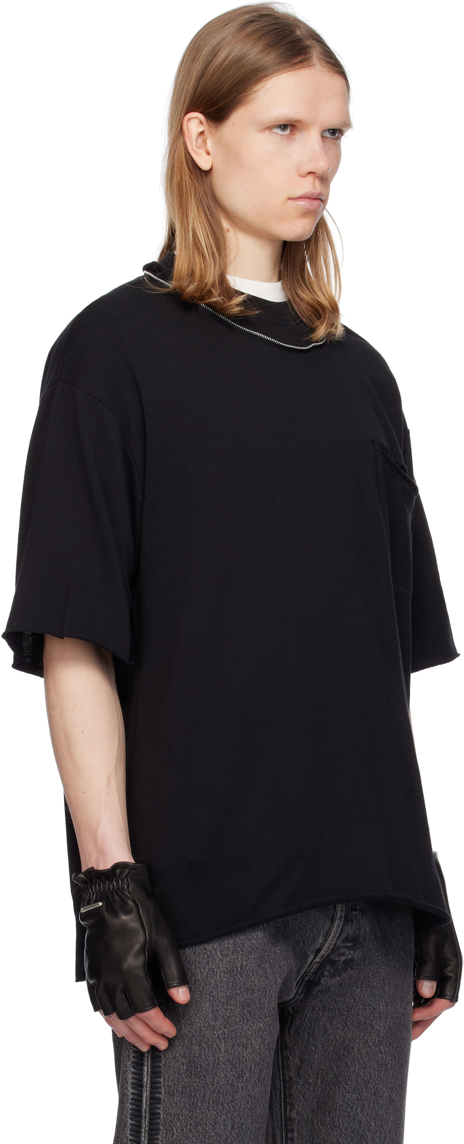 T-shirt UNDERCOVER UNDERCOVER Pocket T-Shirt Svart | UC1E4814, 1