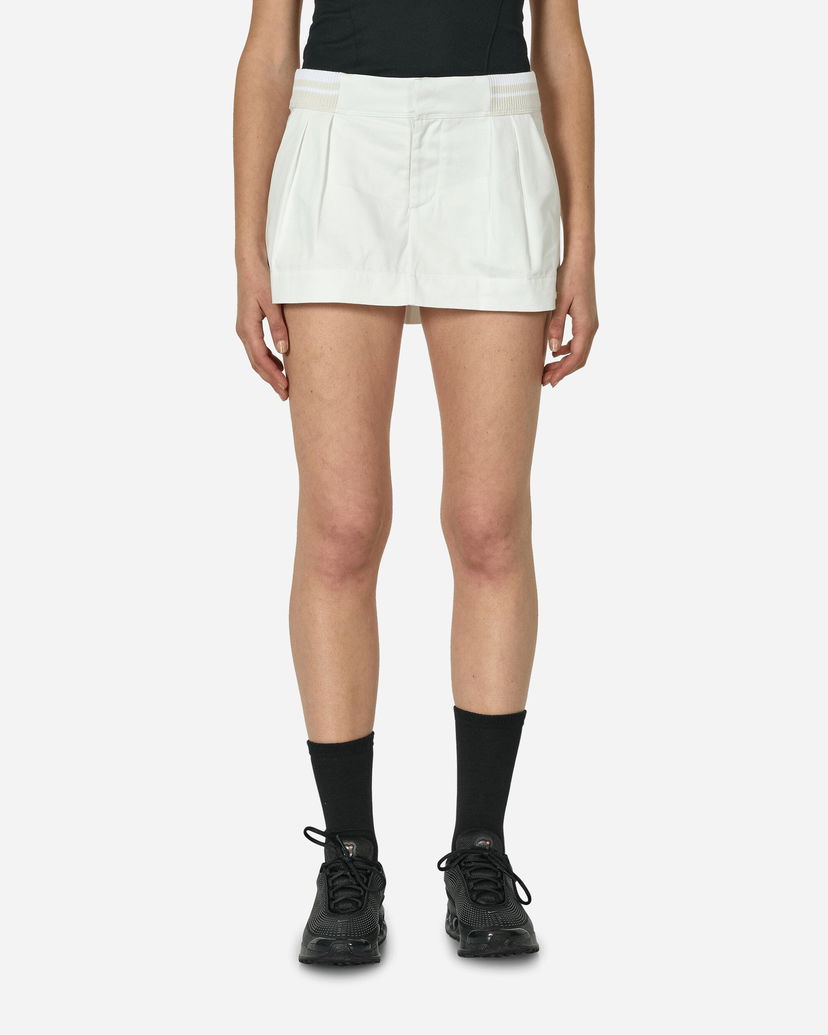 Kjol Nike Low-Rise Canvas Mini Skirt Summit White Vit | FN2237-121