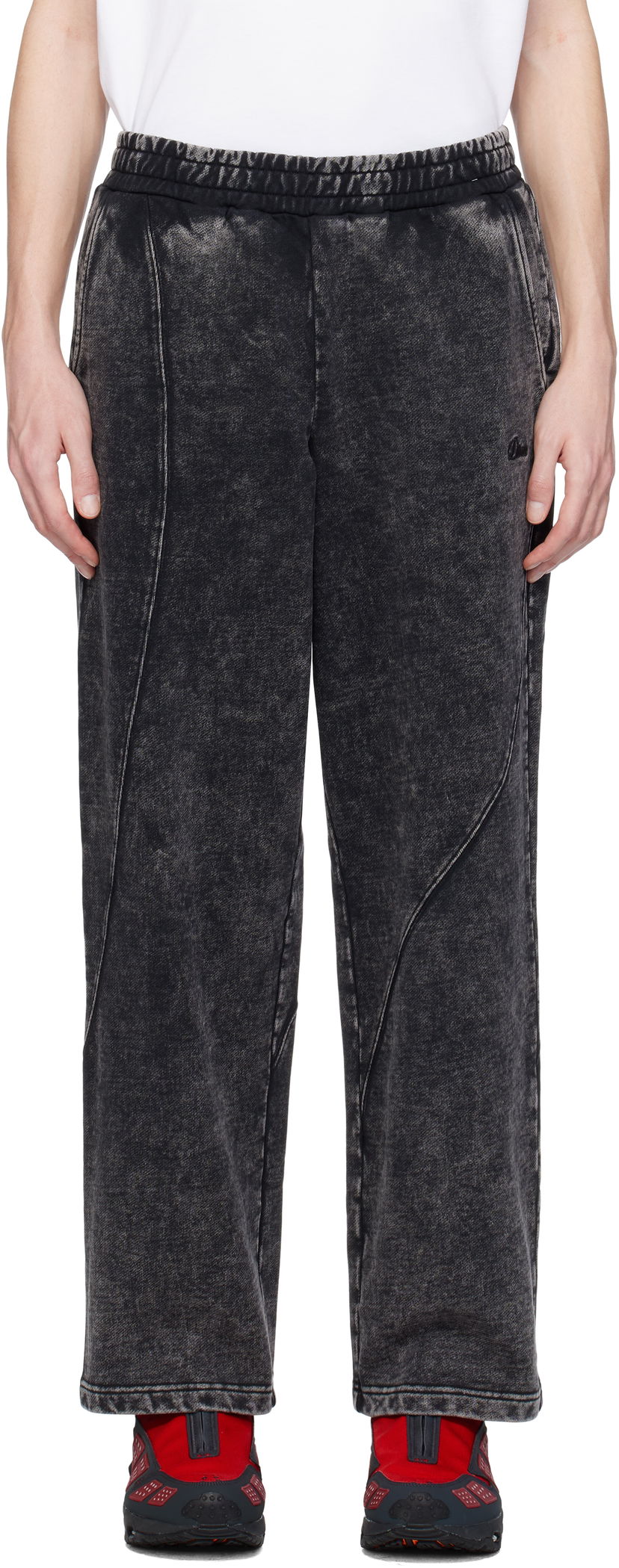 Träningsbyxor Dime Dime Cyclone French Terry Sweatpants Svart | DIMESP2513BLK