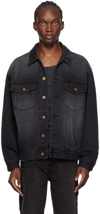 We11done Faded Denim Jacket