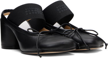 Smycke Maison Margiela MM6 Maison Margiela Anatomic Numeric Heeled Sandals Svart | S59WP0210 P3628, 3