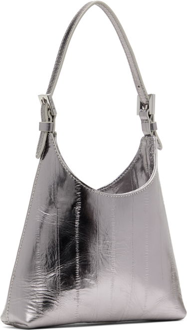 Axelväska BY FAR BY FAR Baby Camryn Metallic Leather Bag Metallisk | MWBTH031CL035ME032PL, 2
