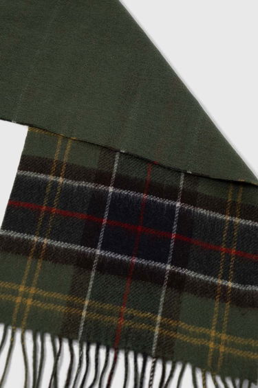 Halsduk Barbour Wool Scarf Grön | USC0362, 1