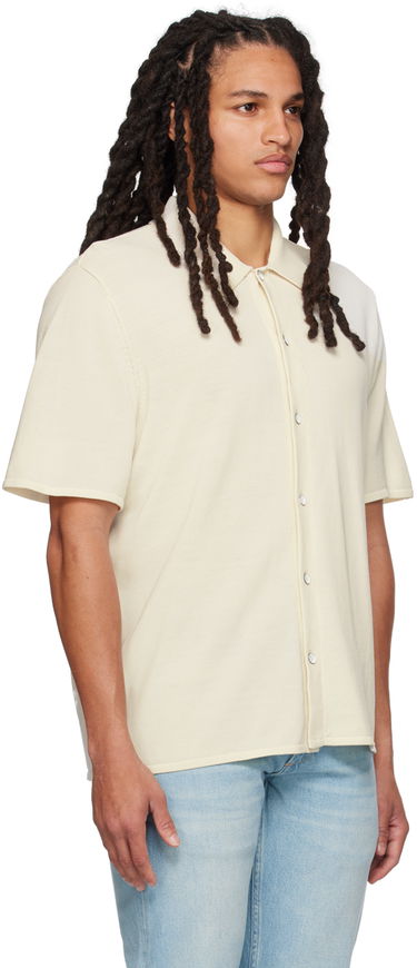 Skjorta rag & bone Rag & Bone Nolan Button-Up Shirt Svart | MBS23P023YG23, 4