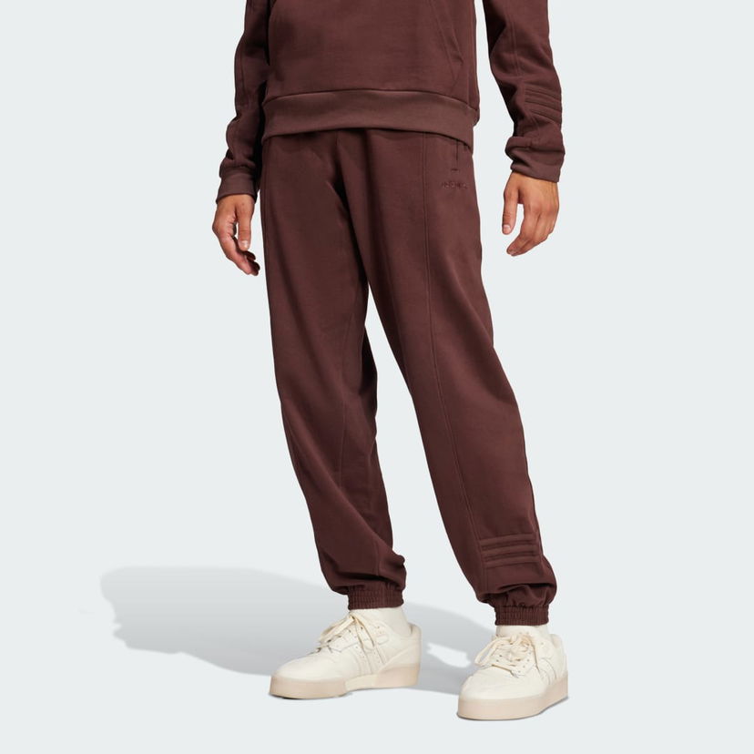 Träningsbyxor adidas Performance Relaxed Fit Sweatpants Brun | JC8355