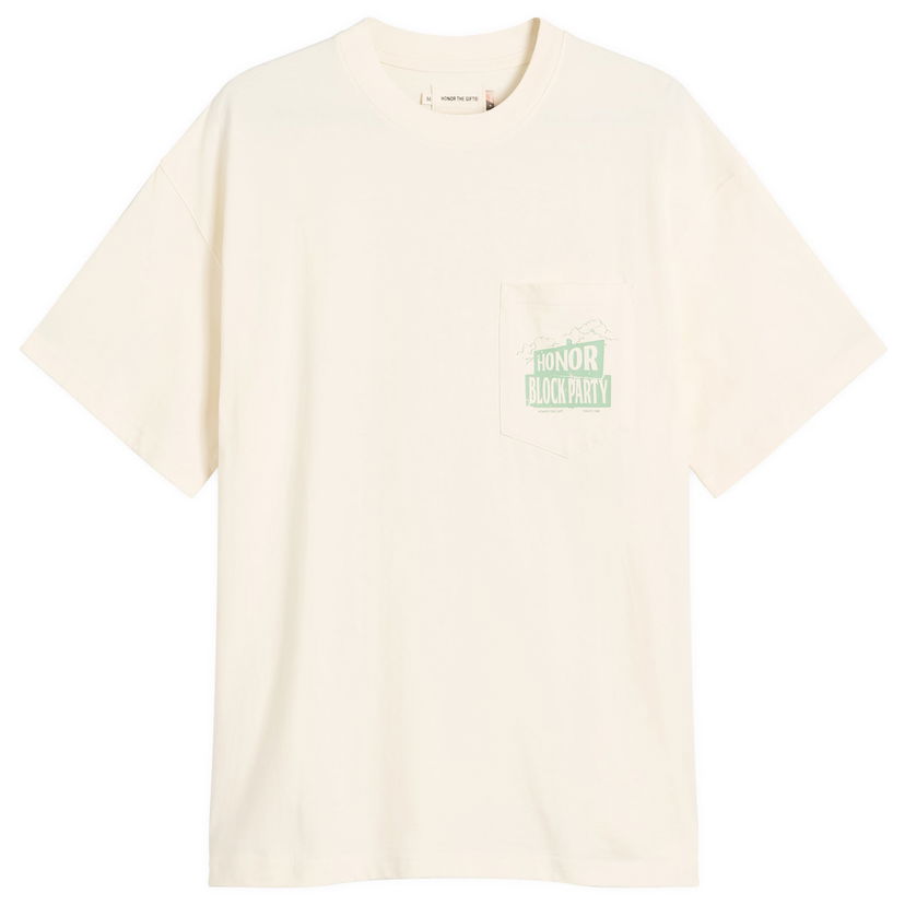T-shirt Honor The Gift 88 Block T-Shirt Vit | HTG250245-BON
