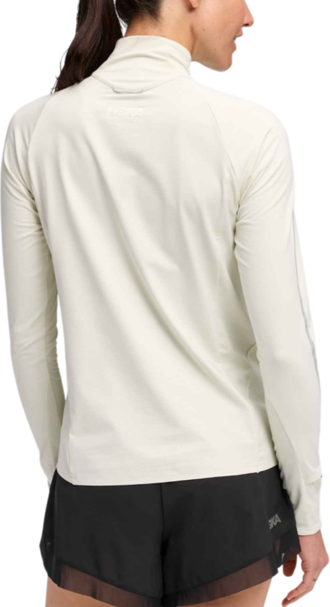 Sweatshirt Hoka One One Hoka GlideTech Quarter Zip Top Vit | 1164155-tls, 1