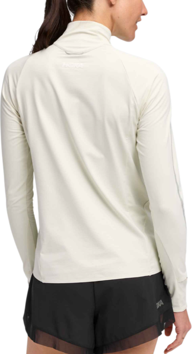 Sweatshirt Hoka One One Hoka GlideTech Quarter Zip Top Vit | 1164155-tls, 1