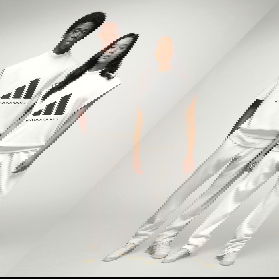 Sweatshirt adidas Originals Basketball Sleeveless Sweatshirt Vit | IA3417, 1