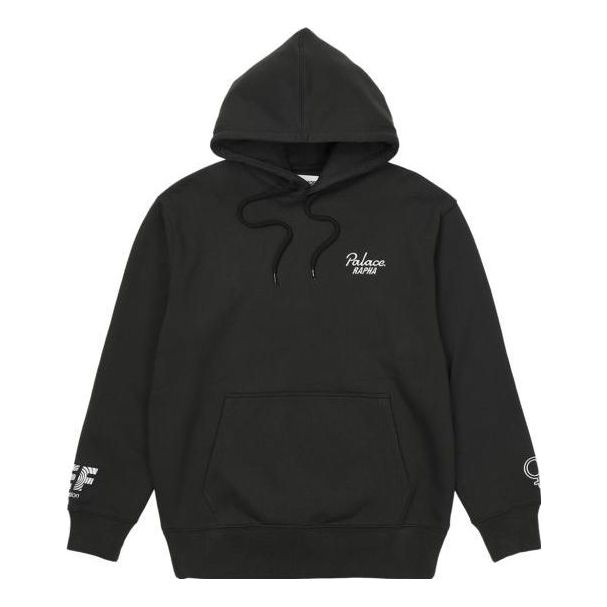 Sweatshirt Palace Logo Print Hoodie Svart | PAL-SS22-160