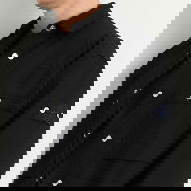 Skjorta Stone Island Bull Denim-TC Overshirt Svart | K2S151100008-V0029, 5