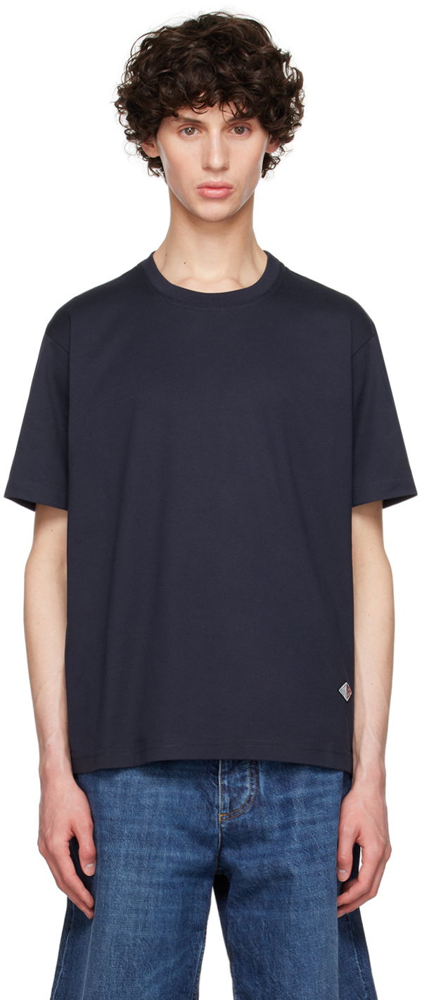 T-shirt Bottega Veneta T-Shirt Light Mörkblå | 796216 V4DE0 4003