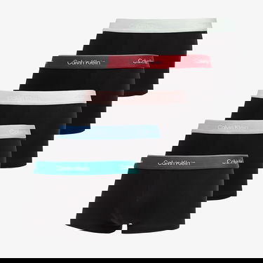 Boxare CALVIN KLEIN Icon Catton Stretch Low Rise Trunk 5-Pack Multicolor Svart | LV00NB4390 2WH, 0