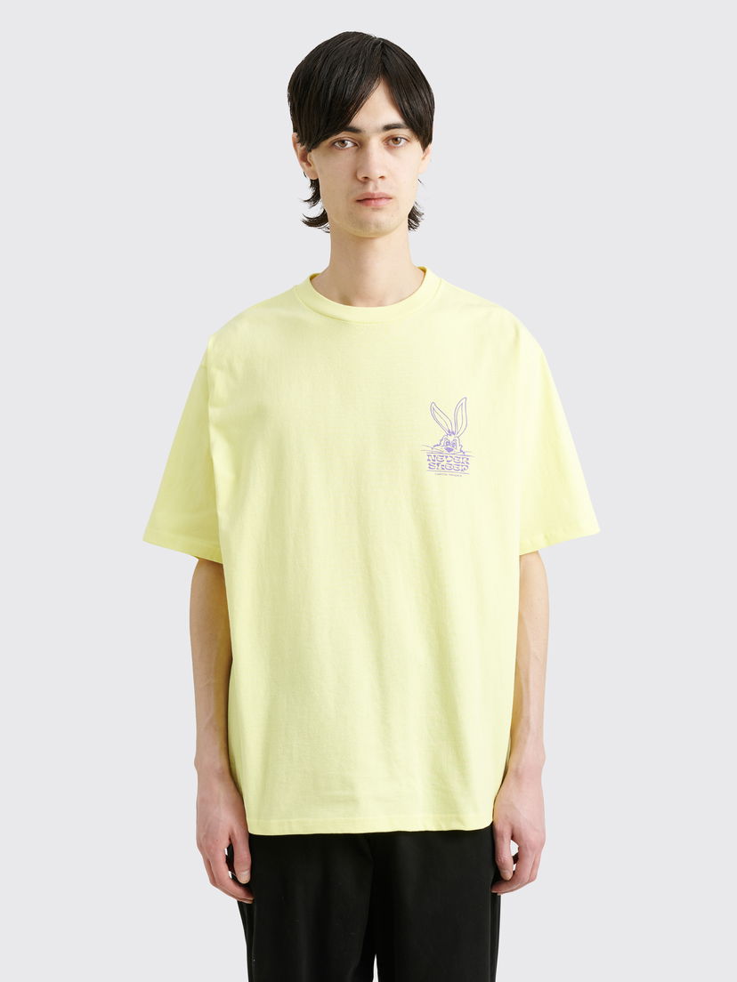T-shirt Manastash Manastash CiTEE Rabbit Graphic T-Shirt Gul | 7923134040-438