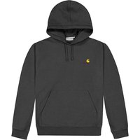 Sweatshirt Carhartt WIP Hooded American Script Sweat Svart | I028279-blk, 0