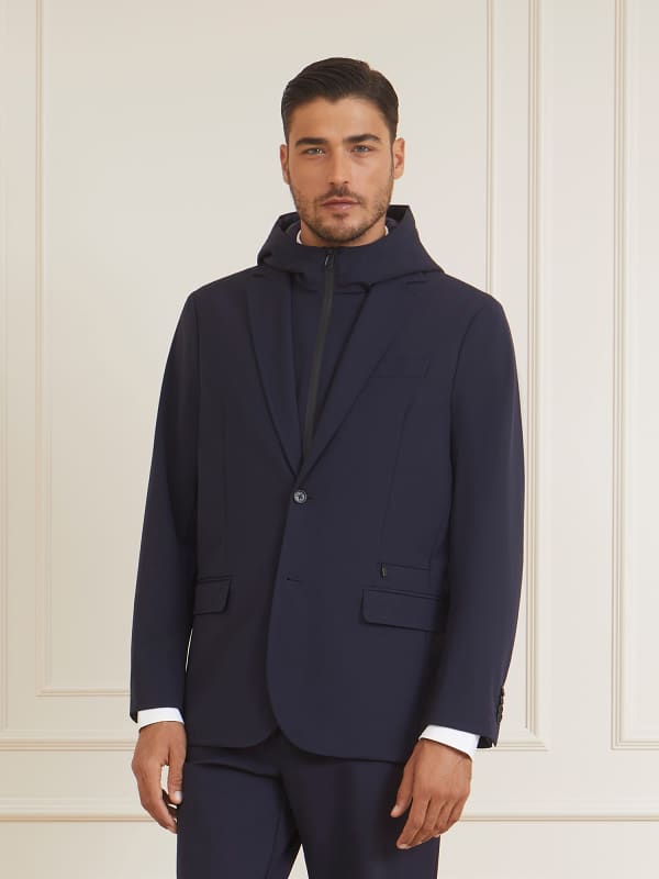Väst GUESS Marciano High Tech Blazer With Detachable Svart | 3BHN452194Z, 0