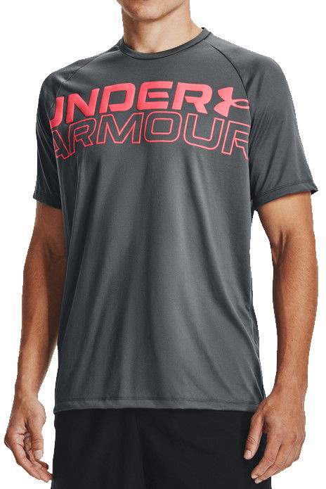 T-shirt Under Armour Tee UA TECH 2.0 WORDMARK SS Grå | 1361702-012, 0