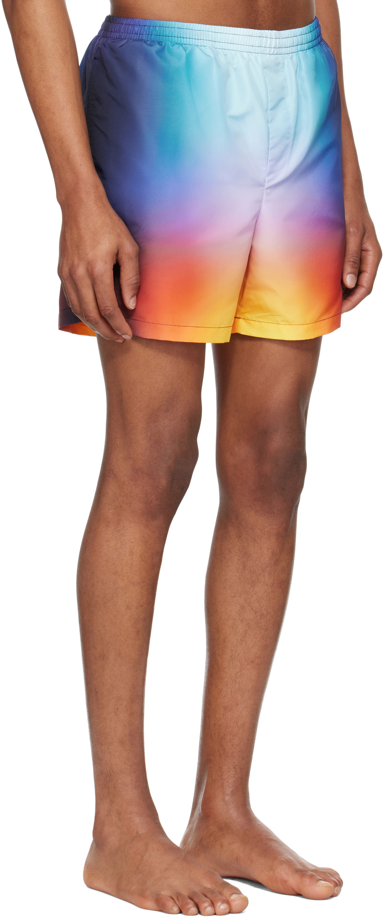 Badkläder Casablanca Casablanca Tie Dye Swim Shorts Flerfärgad | MS25-TR-032-01, 1