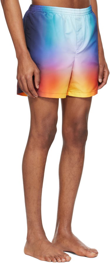 Badkläder Casablanca Casablanca Tie Dye Swim Shorts Flerfärgad | MS25-TR-032-01, 1