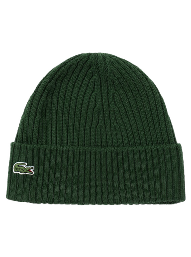 Mössa Lacoste KNITTED CAP Grön | 3666354851476