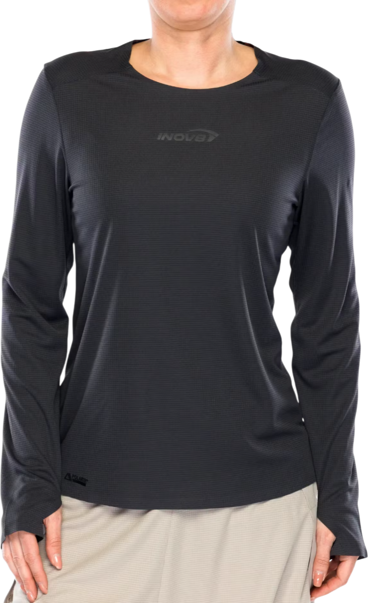 T-shirt inov-8 Airlite Pro Long Sleeve T-Shirt Svart | 001448-bk-001