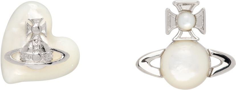 Örhängen Vivienne Westwood Silver Thomasina Earrings Metallisk | 62010343-02P122-IM