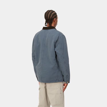 Rockar Carhartt WIP OG Chore Coat "Ore / Black aged canvas" Mörkblå | I027357_1QF_3K, 3