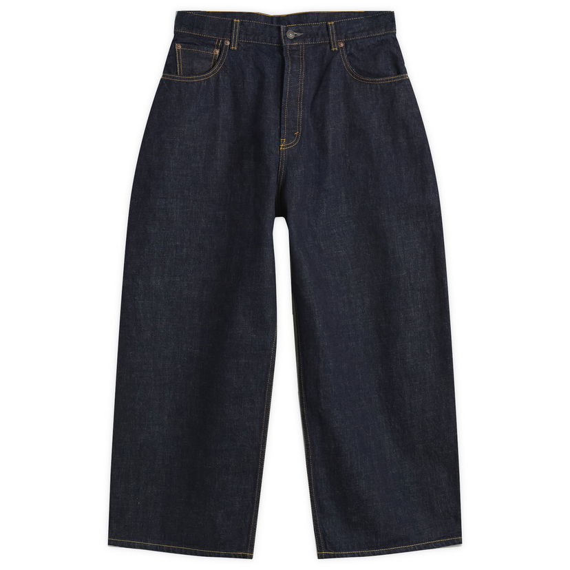 Jeans Studio Nicholson Studio Nicholson x Beams Plus Holly Wide-Leg Denim Jean Mörkblå | BPSN2101-78